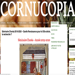 Séminaire doctoral Chorea de Cornucopia